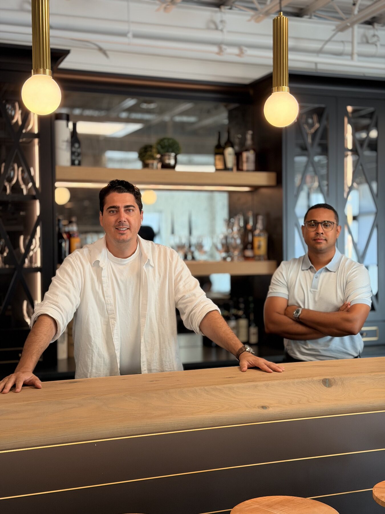 Finesse Signature Spaces team members inside the showroom